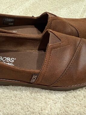 Skechers BOBS Brown Slip-On Flats